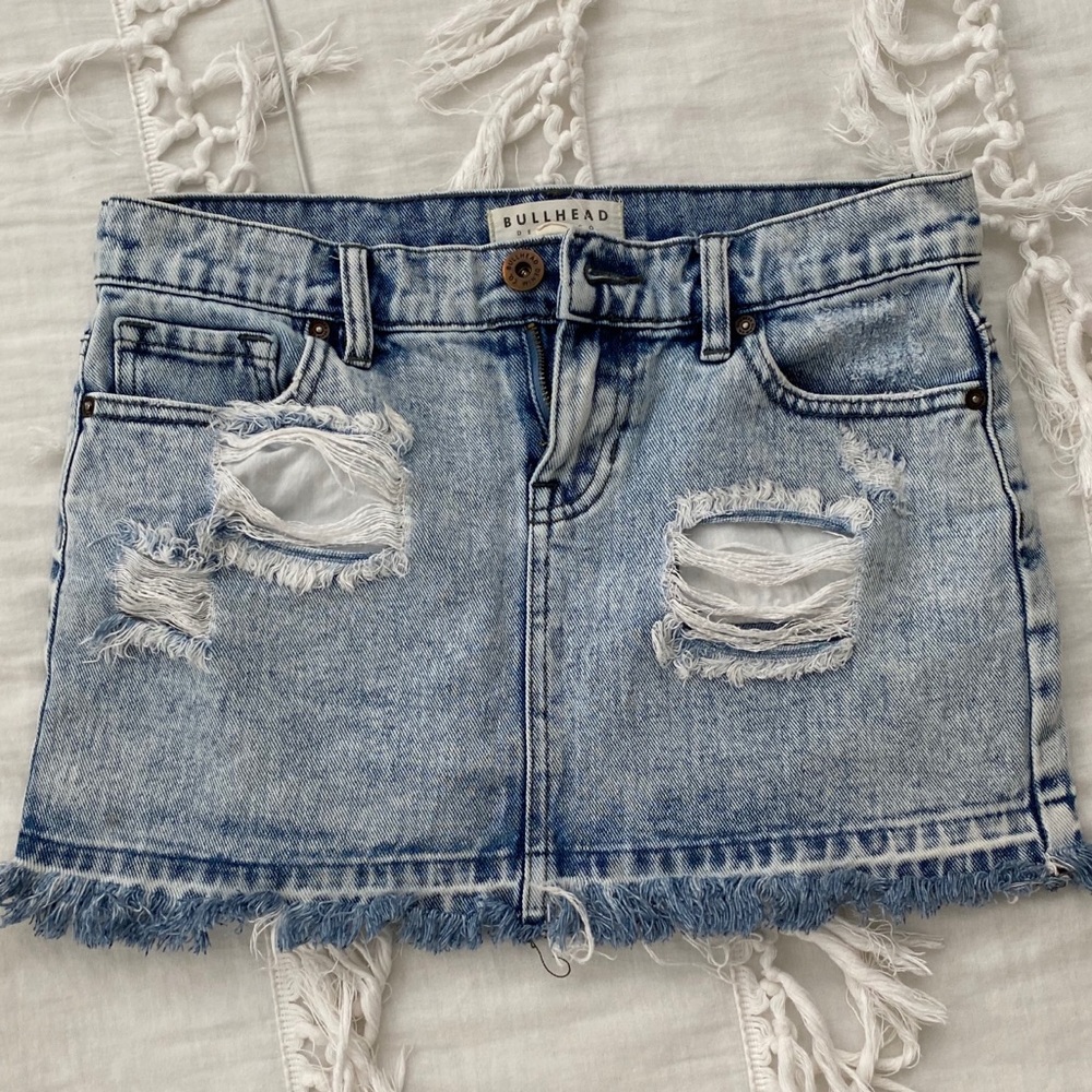 Denim skirt